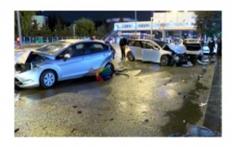 Son dakika haberi: Ankara'da 7 aracın karıştığı kaza:2 yaralı