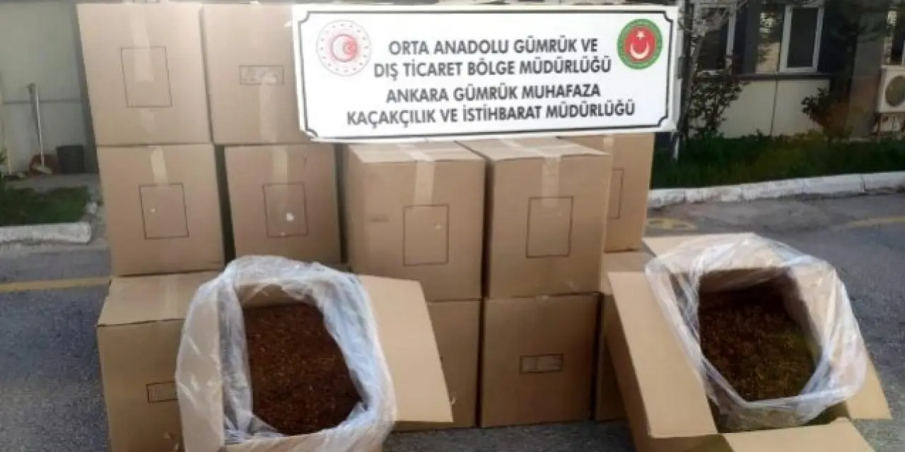 Gümrük Muhafaza ekipleri kaçak sigara üreticilerine operasyon düzenledi
