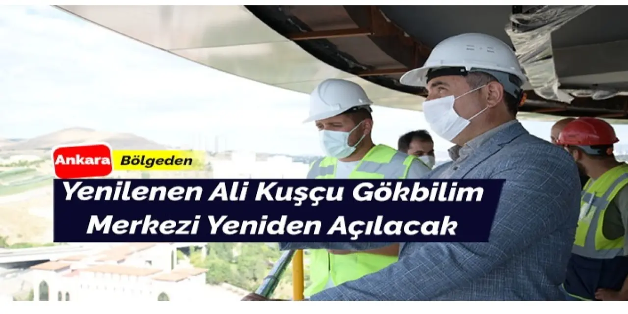 Ali Kuşçu Gökbilim Merkezi Açılıyor