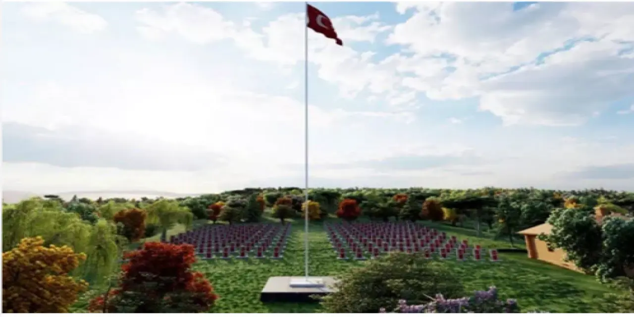 Ankara’da şehit öğretmenler için hatıra ormanı ile anıt yapıldı