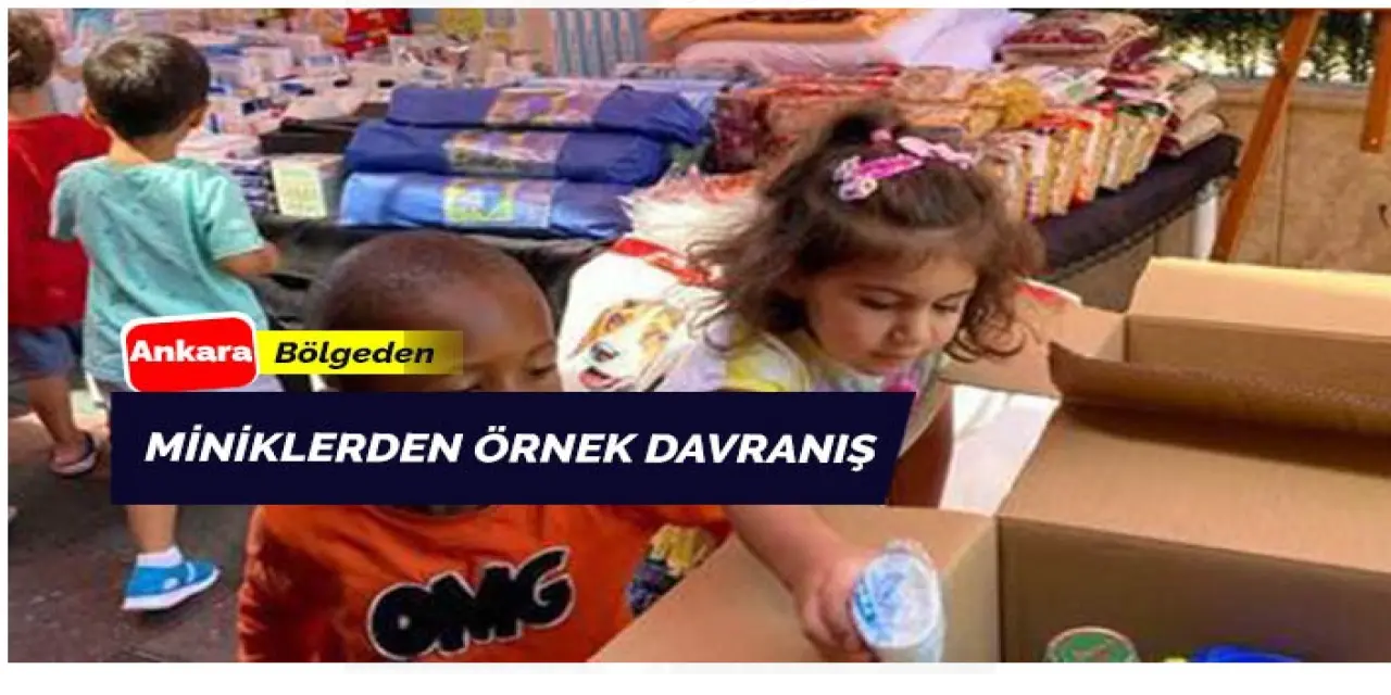 Kocaman Yürekli Miniklerden Örnek Tutumlar