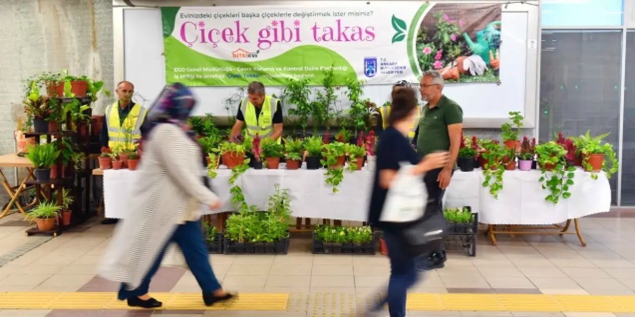 Beşevler Metrosu çiçek takası uygulamasının yeni adresi