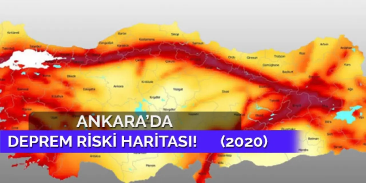 Ankara deprem haritası 2022