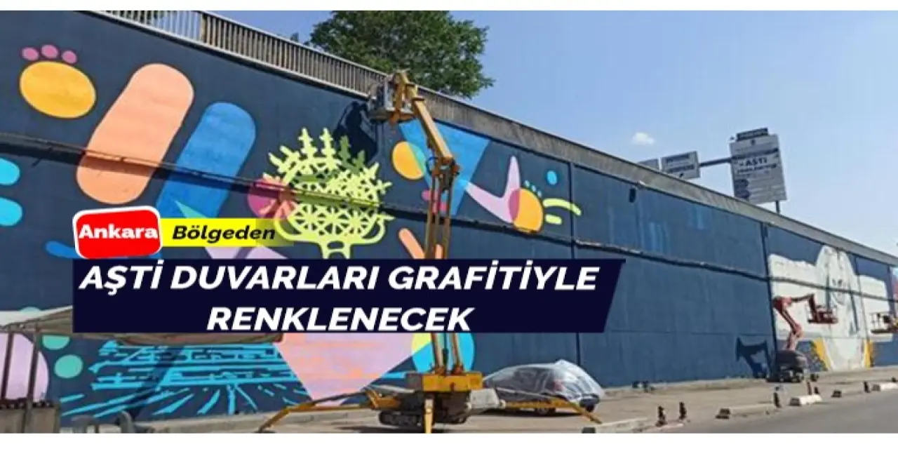 AŞTİ duvarlarına grafiti