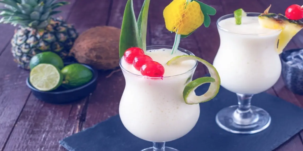 Pina colada(tarifi, içindekiler)