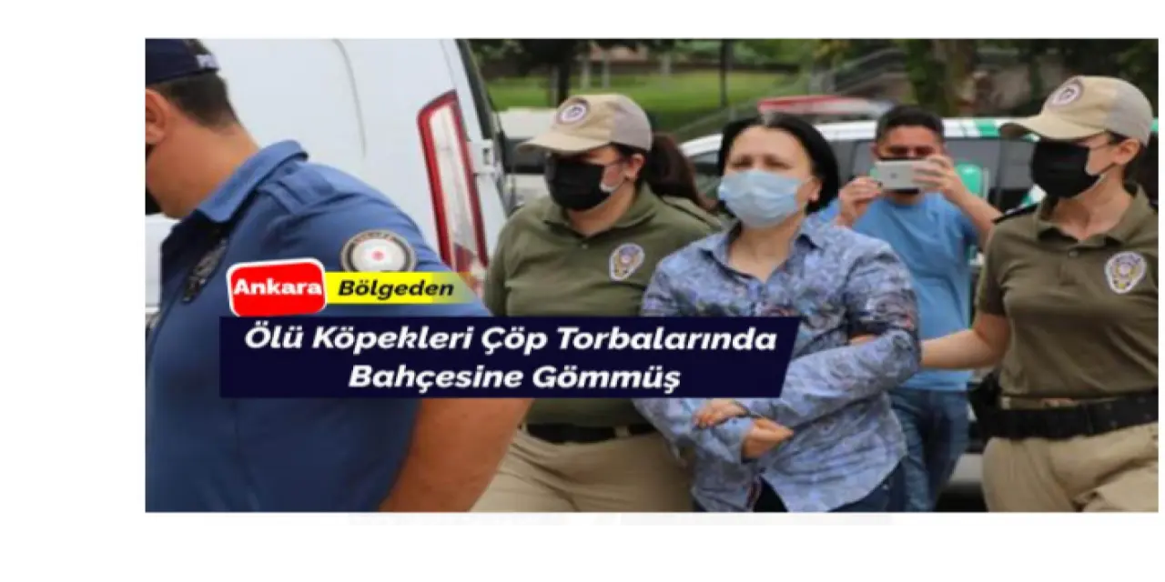 Bahçesine ölü köpekleri gömmüş