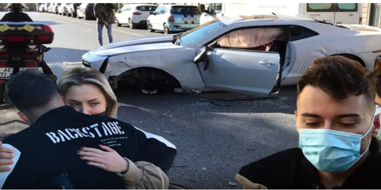 Enes Batur Trafik Kazası Geçirdi!