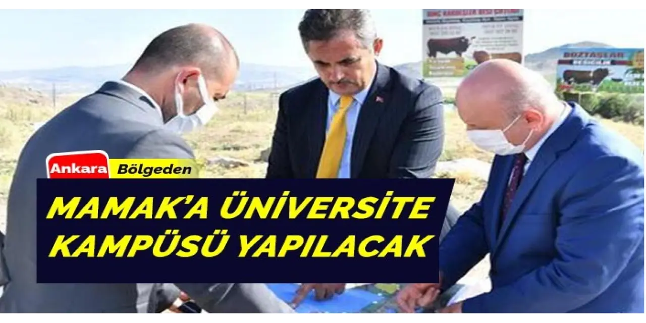 Ankara Mamak’ta üniversite kampüsü inşa edilecek