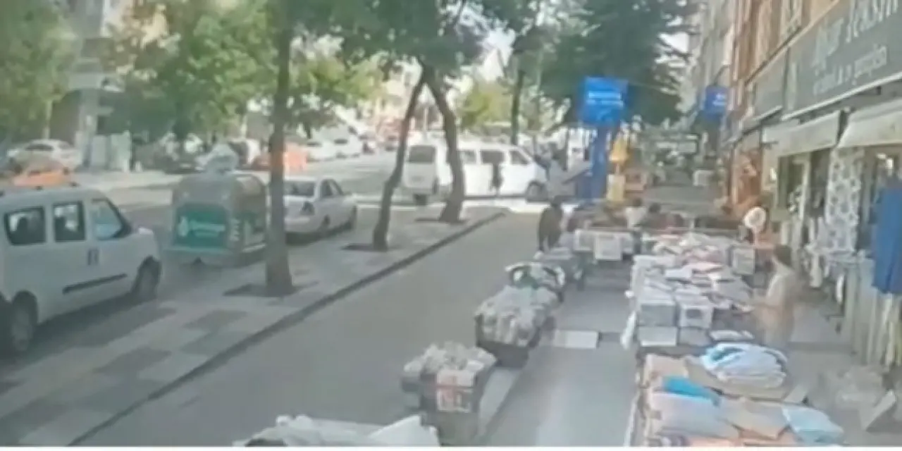 Başkent Ankara’da öğrencileri taciz edip arabayla ezdiler!
