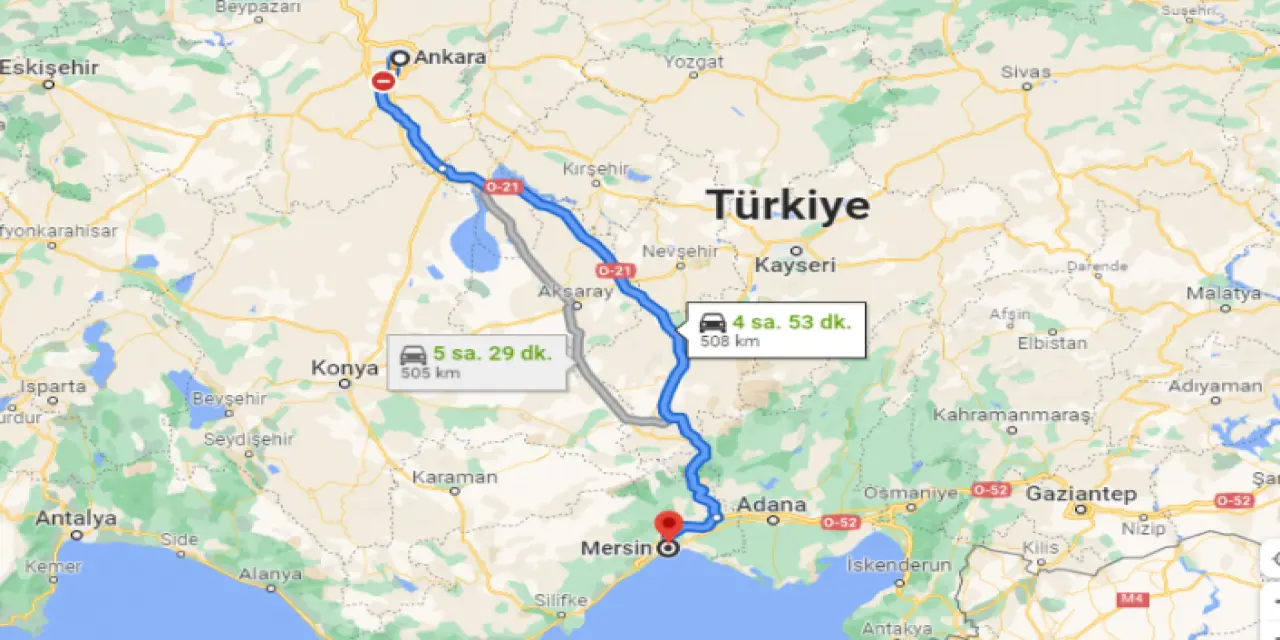 Ankara Mersin arası kaç km? Ankara Mersin arası kaç saat? Ankara Mersin Yol Tarifi, Ankara Mersin Otobüs Bileti Fiyatları...