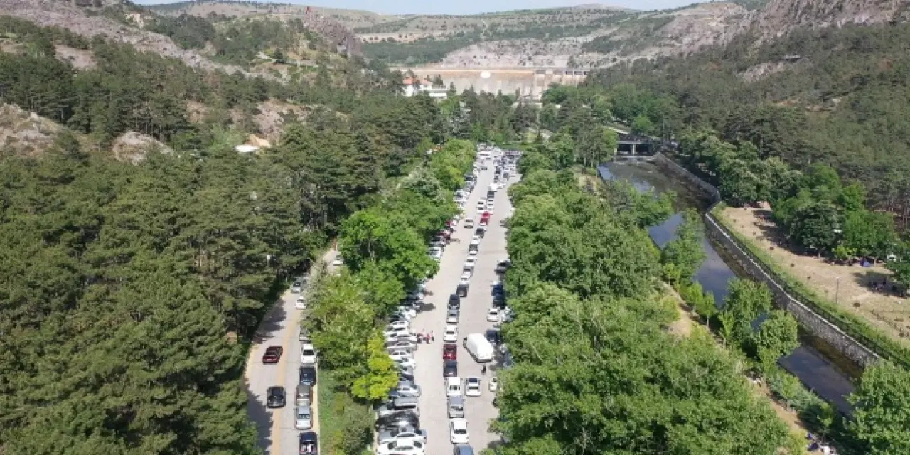 Çubuk-1 Barajı büyük ilgi görüyor