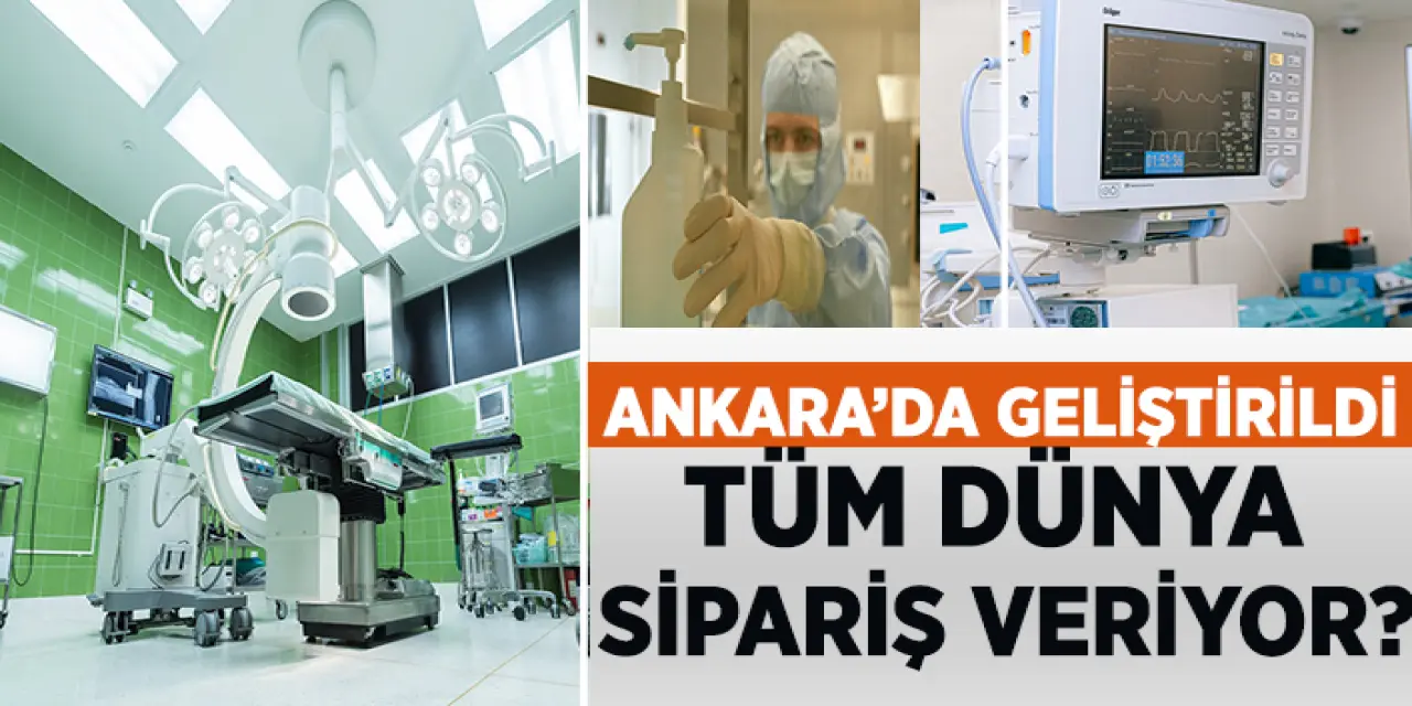 Dünya da ilk kez Ankara’da Geliştirildi, İhracaat için Talep Çok Fazla