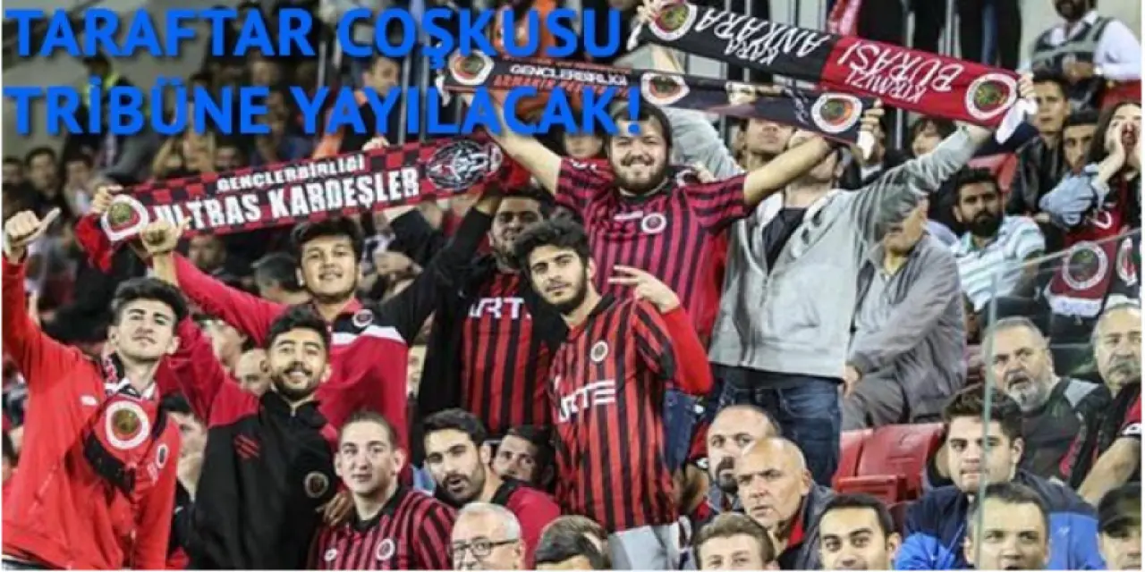 Taraftarların Coşkusu Tribünlerde Olacak