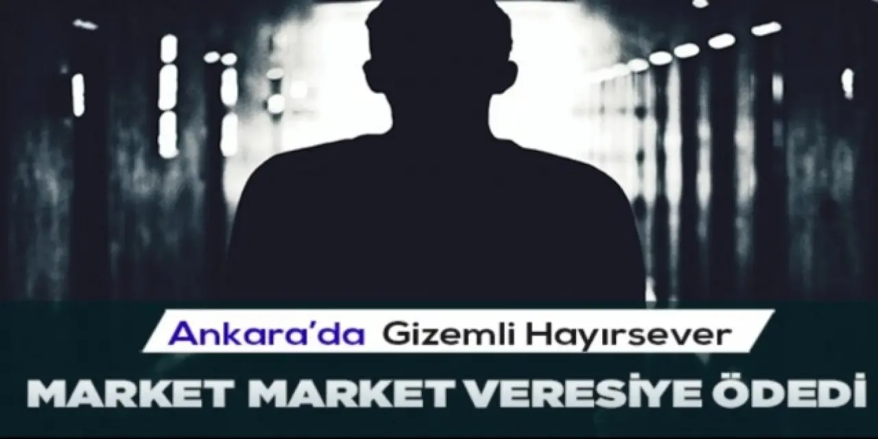 Marketleri dolaşan gizemli hayırseverler borçları ödedi