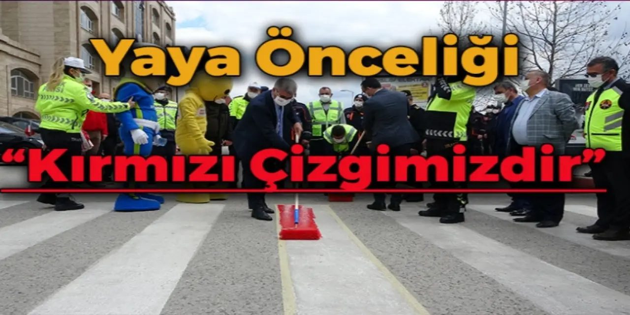 Başkentte "Yaya Önceliği Kırmızı Çizgimizdir" Etkinliği Düzenlendi