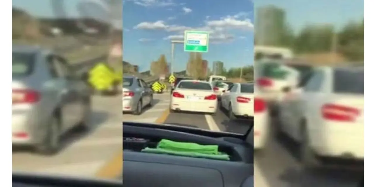 Ambulansa yol vermeyen düğün konvoyundaki şoförlere cezalar yağdı